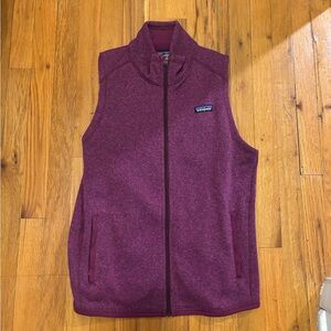 Patagonia Maroon better sweater vest